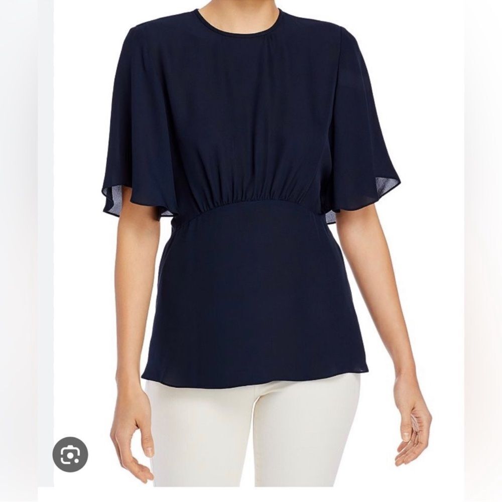 Elegant Navy Women's Top